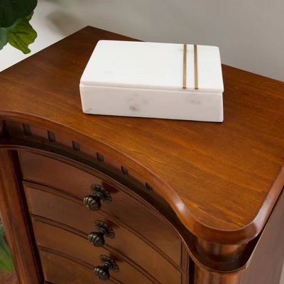 Kasey Jewelry Armoire Walnut - Powell Company 11 Kasey Jewelry Armoire Walnut - Powell Company - Image 11