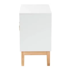 Kamana Two-Tone Wood And Metal 2 Door Storage Cabinet White/Gold/Oak Brown - Baxton Studio 11 Kamana Two-Tone Wood And Metal 2 Door Storage Cabinet White/Gold/Oak Brown - Baxton Studio -Furniture Series Store GUEST a87af37f 7f25 457c 8848 76177751360d