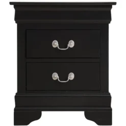 Passion Furniture Louis Philippe 2-Drawer Nightstand (24 In. H X 21 In. W X 16 In. D) 16 Passion Furniture Louis Philippe 2-Drawer Nightstand (24 In. H X 21 In. W X 16 In. D) -Furniture Series Store GUEST a991c4b7 daf8 423d a36e d3473ee0f271