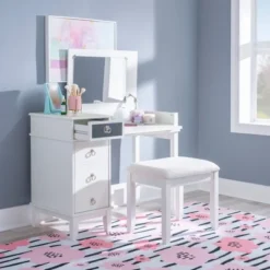 Eva Vanity Set - Linon -Furniture Series Store GUEST aaa3a709 d77f 47ae a218 ac57fcc0dc46