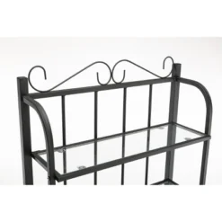 Praha Bakers Rack Black - Boraam 27 Praha Bakers Rack Black - Boraam -Furniture Series Store GUEST aad5a272 2bc9 4b27 b96c 606c49fc4bcb