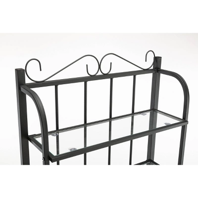 Praha Bakers Rack Black - Boraam 12 Praha Bakers Rack Black - Boraam - Image 12