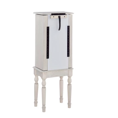 Obrecht Jewelry Armoire Off White - Powell Company 8 Obrecht Jewelry Armoire Off White - Powell Company - Image 8