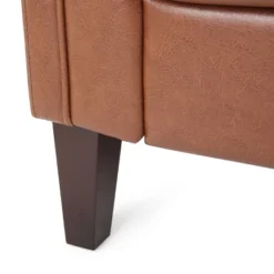 Pondway Contemporary Faux Leather Tufted 3 Seater Sofa - Christopher Knight Home -Furniture Series Store GUEST aca2d97f 069a 4f4d 8d60 cdf071f74865