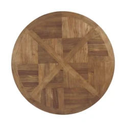 Barrett Round Standard Height Dining Table Natural/White - Picket House Furnishings -Furniture Series Store GUEST ae1ce244 9123 4948 b453 cb4922fd3326