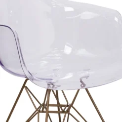 Emma And Oliver 2 Pack Transparent Side Chair With Arms And Gold Base - Accent & Side Chair 14 Emma And Oliver 2 Pack Transparent Side Chair With Arms And Gold Base - Accent & Side Chair -Furniture Series Store GUEST af83131c 81dc 43ce a3b5 e75c9c67cb55