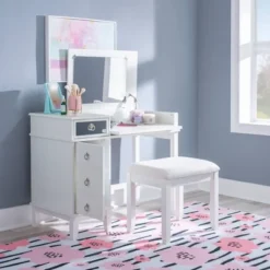 Eva Vanity Set - Linon -Furniture Series Store GUEST b1a080c3 1a93 49f9 a271 d28aa98a81eb