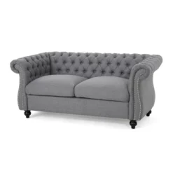Somerville Traditional Chesterfield Loveseat - Christopher Knight Home -Furniture Series Store GUEST b2b21039 7c61 4a02 b57b 1a337cc33b73