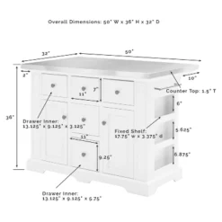 Julia Stainless Steel Top Kitchen Island With 2 Upholstered Saddle Counter Height Barstools White - Crosley 18 Julia Stainless Steel Top Kitchen Island With 2 Upholstered Saddle Counter Height Barstools White - Crosley -Furniture Series Store GUEST b30b3551 bca0 45ec a22e e3885bd5963f