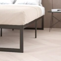Flash Furniture 14 Inch Metal Platform Bed Frame - No Box Spring Needed With Steel Slat Support And Quick Lock Functionality -Furniture Series Store GUEST b3bb668f 16e1 48da 9765 0692e77dab03