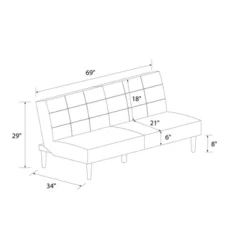 Bowie Upholstered Futon - Room & Joy 23 Bowie Upholstered Futon - Room & Joy -Furniture Series Store GUEST b47d8c3d 4ff2 41ac ad4d ae7ed6219b5d