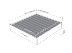 VANT Upholstered Platform Bed - Easy Assembly Bed Frame No Box Spring Needed Foundation For Optimal Support - Sleek Modern Design For Any Bedroom -Furniture Series Store GUEST b5b4fe52 81f6 4713 815e a09ac92b72f2