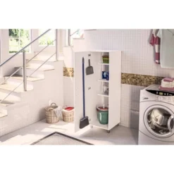 Paris 1 Door Storage Cabinet White - Polifurniture -Furniture Series Store GUEST b79f2ebe 4400 4450 a837 2ff6eb364b5a