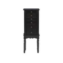 Aria Jewelry Armoire Black - Powell Company -Furniture Series Store GUEST ba29cafe 34c9 4aba a1bb 5c5b08e85039