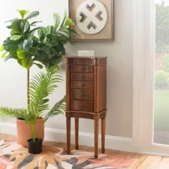 Kasey Jewelry Armoire Walnut - Powell Company 22 Kasey Jewelry Armoire Walnut - Powell Company -Furniture Series Store GUEST ba4e9998 483a 42dd 8b51 963a419d108c