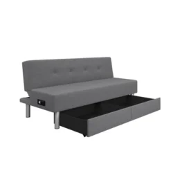 Wilton Dream Convertible Futon Sofa Bed Charcoal - Serta -Furniture Series Store GUEST bae3c144 5e56 4a3b b7d9 5ed6218d6bcc