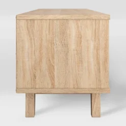 Fort Worth TV Stand For TVs Up To 68" White/Brown Wood Grain - CorLiving -Furniture Series Store GUEST bb092021 dce0 4856 a2a5 b90d53b1d0dd