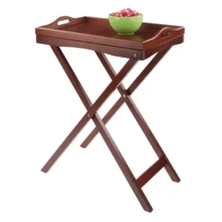 Devon Butler Table With Serving Tray Wood/Walnut - Winsome 22 Devon Butler Table With Serving Tray Wood/Walnut - Winsome -Furniture Series Store GUEST bbde463e 42e7 47db 9cb9 5016f3f058f1