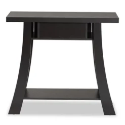 Herman Wood 1 Drawer Console Table - Baxton Studio -Furniture Series Store GUEST bbe42a46 0541 4753 b8d3 8ff12351baa6