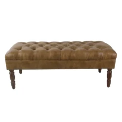 Classic Tufted Medium Bench - HomePop -Furniture Series Store GUEST bc624416 a947 42cd bded d76fd2e2e82e