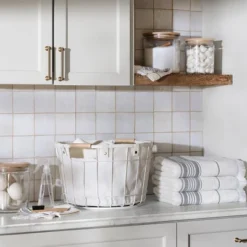 Wood Mantel Shelf Brown - Hearth & Hand™ With Magnolia -Furniture Series Store GUEST bd1a9ff9 9efb 4e55 9efa 921125c2aa2d