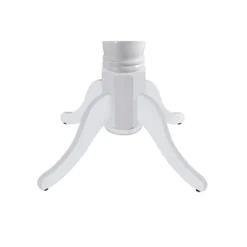 Mid-Century 5-Piece Extendable Round Dining Table Set White-ModernLuxe -Furniture Series Store GUEST bd9ed004 9fec 4c6c af6f b7230fd8f08e