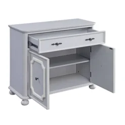 36" Enyin Cabinet Gray Finish - Acme Furniture -Furniture Series Store GUEST bee03b03 5a13 48a3 9005 cf65a0cc79a6