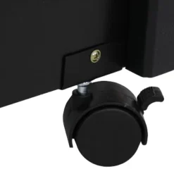 Sunnydaze Decor Sunnydaze MDF Indoor Farmhouse Style Kitchen Island Cart With Drawers And Shelves - 34.25" H - Black -Furniture Series Store GUEST c0dde296 fd4a 45b1 8332 80dd1408ac15