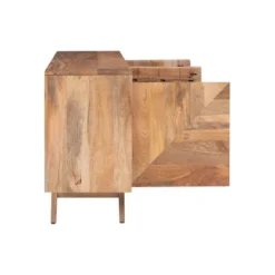 Travard Console Natural - Powell Company -Furniture Series Store GUEST c1344257 80a7 45ee 88c4 1b4f89077976