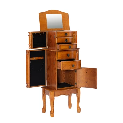 Marie Jewelry Armoire Oak - Powell Company 3 Marie Jewelry Armoire Oak - Powell Company - Image 3