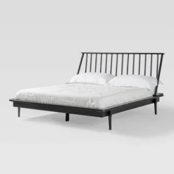 Boho Solid Wood Spindle Platform Bed - Saracina Home 33 Boho Solid Wood Spindle Platform Bed - Saracina Home -Furniture Series Store GUEST c5d323a8 8164 4401 a7cd 52309bceefac