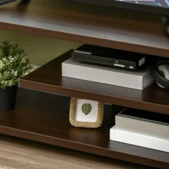 HOMCOM Modern TV Stand For TVs Up To 45", TV Cabinet With Storage Shelf And Drawer, Entertainment Center For Living Room Bedroom, Walnut 9 HOMCOM Modern TV Stand For TVs Up To 45", TV Cabinet With Storage Shelf And Drawer, Entertainment Center For Living Room Bedroom, Walnut -Furniture Series Store GUEST c6d0f8ad 1405 4827 9ae4 db18a28c2229