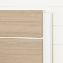 Full Munich Platform Bed With Headboard White/Soft Elm - South Shore -Furniture Series Store GUEST c71c5452 6ec8 4fa3 9c59 b86017289923