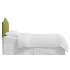 Custom Upholstered Curved Headboard Velvet Twin - Skyline Furniture -Furniture Series Store GUEST c7e84dad cdf6 4ae3 81af debaf68418d9