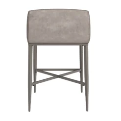 Set Of 2 Phoenix Non Swivel Counter Height Barstool Gray - Hillsdale Furniture -Furniture Series Store GUEST c83a43cd 204c 4cc3 95a4 f1891eaaa804