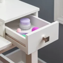 Adler Vanity Set White - Linon -Furniture Series Store GUEST c899e756 f8b4 4f41 b8c0 7f909fa3341e