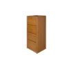4 Drawer File Cabinet Brown - Martin Furniture