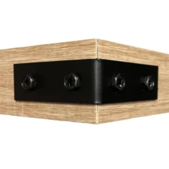 36" X 9.2" Floating Shelf Wall Mounted With Metal Corners White Oak - Inplace 6 36" X 9.2" Floating Shelf Wall Mounted With Metal Corners White Oak - Inplace -Furniture Series Store GUEST c9b728cd 5fe8 49d0 9f1b a7eefbdbae15