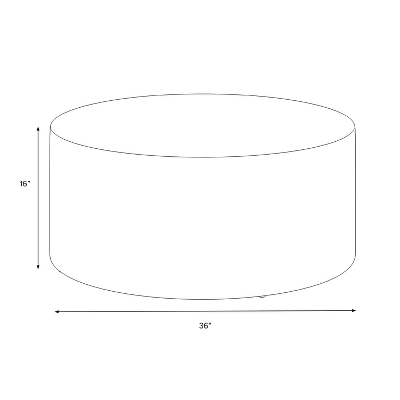 Brice Cocktail Ottoman - Skyline Furniture 4 Brice Cocktail Ottoman - Skyline Furniture - Image 4