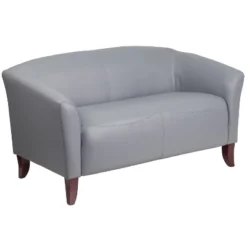 Emma And Oliver Leather Reception/Living Room Loveseat With Cherry Wood Feet 21 Emma And Oliver Leather Reception/Living Room Loveseat With Cherry Wood Feet -Furniture Series Store GUEST cac97234 12da 48f8 b939 f5e76255fbeb