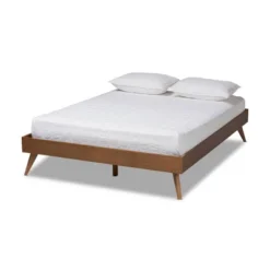 Lissette Wood Platform Bed Frame - Baxton Studio -Furniture Series Store GUEST cbfd1397 c07f 4a93 b251 be84742b6233