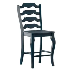 Set Of 2 24" South Hill French Ladder Back Counter Chairs - Inspire Q -Furniture Series Store GUEST cc50fc92 c41f 475c 988c 833b6222f992