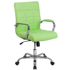 Flash Furniture Mid-Back Vinyl Executive Swivel Office Chair With Chrome Base And Arms 23 Flash Furniture Mid-Back Vinyl Executive Swivel Office Chair With Chrome Base And Arms -Furniture Series Store GUEST ccfb5106 7f82 46a6 890f 873261aeb6fd