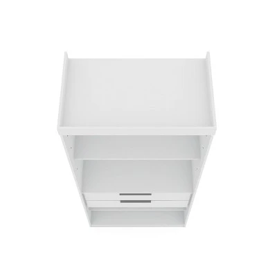 Set Of 2 Mulberry 2.0 Wardrobe Closet White - Manhattan Comfort 8 Set Of 2 Mulberry 2.0 Wardrobe Closet White - Manhattan Comfort - Image 8