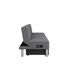 Wilton Dream Convertible Futon Sofa Bed Charcoal - Serta -Furniture Series Store GUEST cdc773d6 eb8f 4a59 9b75 e2c9a95c1cac