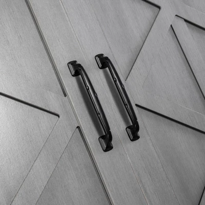 58" TV Stand For TVs Up To 65" Gray - Home Essentials 8 58" TV Stand For TVs Up To 65" Gray - Home Essentials - Image 8