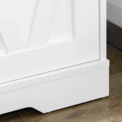 HOMCOM 70.75" Farmhouse Tall Kitchen Pantry Storage Cabinet, Freestanding Cabinets With Doors And Shelves, Kitchen Shelf Storage With 4 Tiers, White -Furniture Series Store GUEST ce3fc95f 2871 4385 a106 adc56291edd3