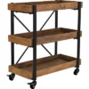 Riley 3-Tier Bar Cart - Adore Décor