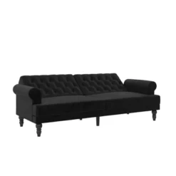 Cassidy Upholstered Futon - Paris Hilton X The Novogratz -Furniture Series Store GUEST ce6e0bbc 40eb 40ec b4a9 34c74a63f88d