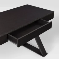 Folio Cross Leg Farmhouse Desk Rich Brown - CorLiving -Furniture Series Store GUEST d0407d9a f819 4e05 b76c db1d42cc3a17